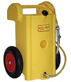 JohnDow Fuel Chief JDI-15GC-PD 15-Gallon Poly Diesel Caddy With 15-Inch Pneumatic Wheels& 10-Foot Hose