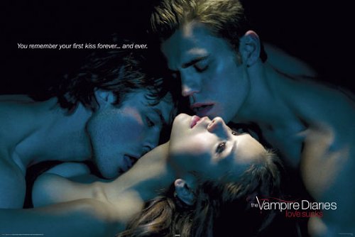 Empire 376480 Vampire Diaries, The - Kiss - Film Poster Druck - Gr&ouml;sse 91.5 x 61 cm Preisvergleich