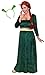 Sanctuarie Designs Women's Princess Fiona Plus Size Supersize Halloween Costume Dress
