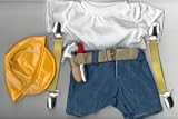 Constructionl Outfit #598311 fits most Webkinz, Shining Star and 8 - 10 Stuffed Animals