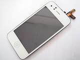 White Full LCD Screen Display + Touch Screen Digitizer Front Glass Faceplate Lens Part Panel Assembled Together for Apple iPhone 3GS 3 GS ~ Mobile Phone Repair Parts Replacement