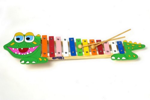 Small Foot Design 7977 - Xylophon Krokodil im Preisvergleich 