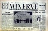 MINERVE [No 10] du 23/11/1945 - LA FOIRE AUX VANITES PAR L.P. FARGUE - CLAUDE GARNIER.