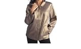George Simonton Fully Lined Metallic Foil Jacket