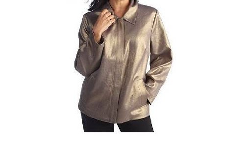 George Simonton Fully Lined Metallic Foil Jacket