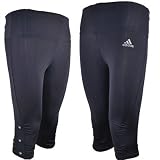 Adidas Essential Gym Capri Shorts Navy Blue Ladies