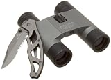 Brunton Litetech Binocular and Gerber Paraframe Knife Combo Set