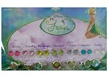 Disney Fairies Fashion - Tinker Bell stick-on earrings and rings set