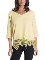 La belle parisienne Blusa Viviane (Amarillo)