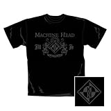 Merchandise - Machine Head - T-Shirt Black on Black (in S) von Machine Head