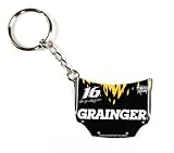 5-Greg Biffle #16 Grainger Hood Shaped Key Chains