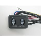 250-3593 Dash Mount Flat Panel Control Switch for Rostra and Audiovox Cruise Control by Rostra