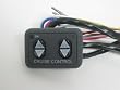 250-3593 Dash Mount Flat Panel Control Switch for Rostra and Audiovox Cruise Control