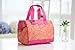 Sachi Insulated Fun Prints Lunch Tote, Pink Pasiley