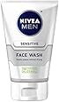 NIVEA MEN Sensitive Gentle Cleansing Face Wash, 5 oz Tube