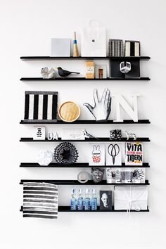 Modern Picture or Frame Floating Ledge 21 3/4 , Black 2 Pack by IKEA