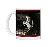 2004 Ferrari Enzo prancing horse badge Photo Mugs