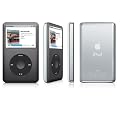 Apple iPod classic - 6th generation - digital player - HDD 160 GB - AAC, MP3, HE-AAC - video playback - display: 2.5" - black