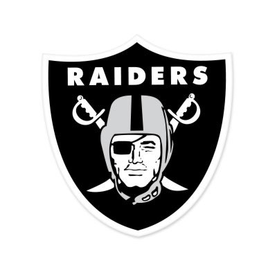 Oakland Raiders NFL car bumper sticker decal (5