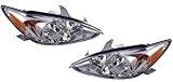 Toyota Camry (LE, XLE) Replacement Headlight Assembly (Chrome) - 1-Pair