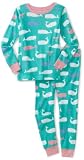 Hatley Girls 2-6X Polo Whales All Over Pajama Set