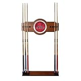 Molson Canadian Two Piece Wood and Mirror Wall Cue Rack