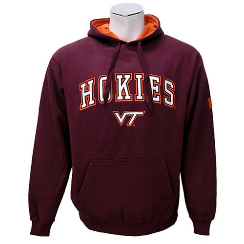 Buy Virginia Tech Hokies Mens Team Color Automatic Fleece Hoodie by Colosseum Athletics