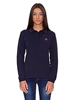 La Española Polo Mujer Manga Larga (Azul Marino)
