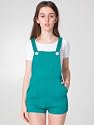 American Apparel Thick-Knit Jersey High-Waist Cross-Back Short-All
