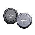 Kaavie Lens Rear Cap + Camera Body Cap combo for Canon 1D 5D 7D 10d 50D 60D 1100D 550D 500D 450D..EOS & EF EF-S Lens