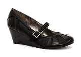 Hush Puppies Grettle Womens Mary Jane Wedge Shoes