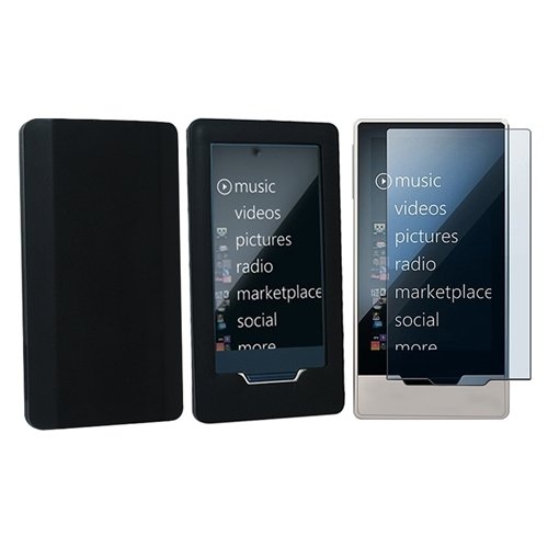 Silicone Case + Screen HD BK