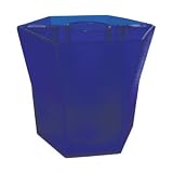 BRELLA VASE� - 5 inch - Translucent - Seaport Blue - Patio Umbrella Vase by Blue Star Group