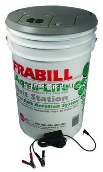 Frabill Aqua-Life Bait Station, White