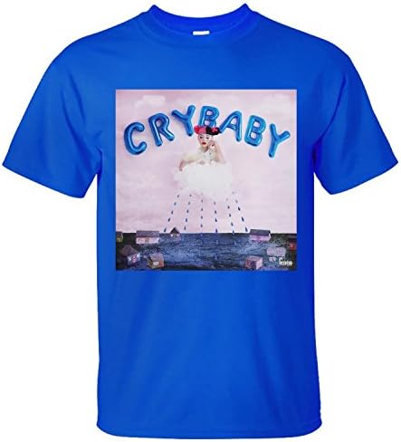 WTOO Men's Cry Baby Melanie Martinez T Shirt blue L