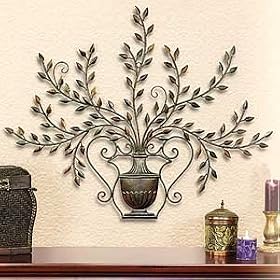LEAF VASE WALL SCULPTURE by Get Organized