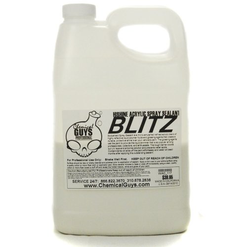 Chemical Guys WAC_117 Blitz Acrylic Spray Sealant - 1 Gallon