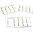 3 Bead Gem Pocket Watch Parts Storage Holder Trays