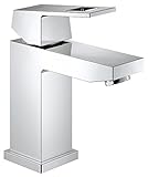 2313200Jグローエ(GROHE) EUROCUBE ユーロキューブ シングルレバー洗面混合栓(引棒なし) Sサイズ(グローエ公式・ 日本規格適合品)