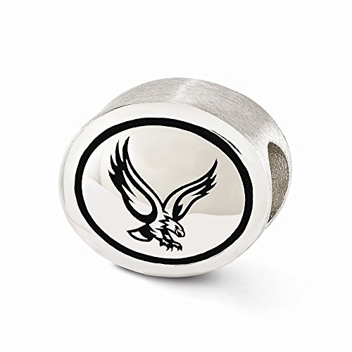 Sterling Silver Antiqued Boston College Collegiate Bead