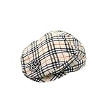 HOTER Rich Looking Gray Plaid Newsboy Driver Cap