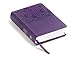 KJV Large Print Compact Reference Bible, Purple LeatherTouch