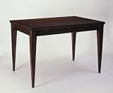 Powell Mission Distressed Dark Oak Gathering Table with Butterfly Leaf