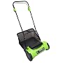 CEL CY1 POWERmow 16-Inch 24-Volt 7 amp Cordless Electric Reel Lawn Mower with Grass Bag