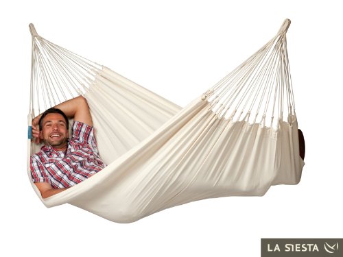 LA SIESTA - Hamac Modesta coton BIO Ecru 300x140
