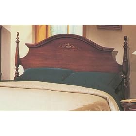 Cherry, King Poster Headboard And Metal Bed Frame