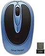2.4GHz Wireless Optical Nano Mouse (Blue) (USB)