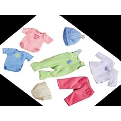 3661 - HABA - Kleiderset f�r Babypuppe Luca