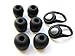 Complete-Full Set of Earbuds Eartips Compatible with Plantronics BackBeat Go Stereo Headset