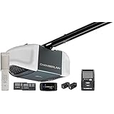 Chamberlain WD832KEVG Whisper Belt Drive Garage Door Opener with MyQ Technology, 1/2 hp, Gray